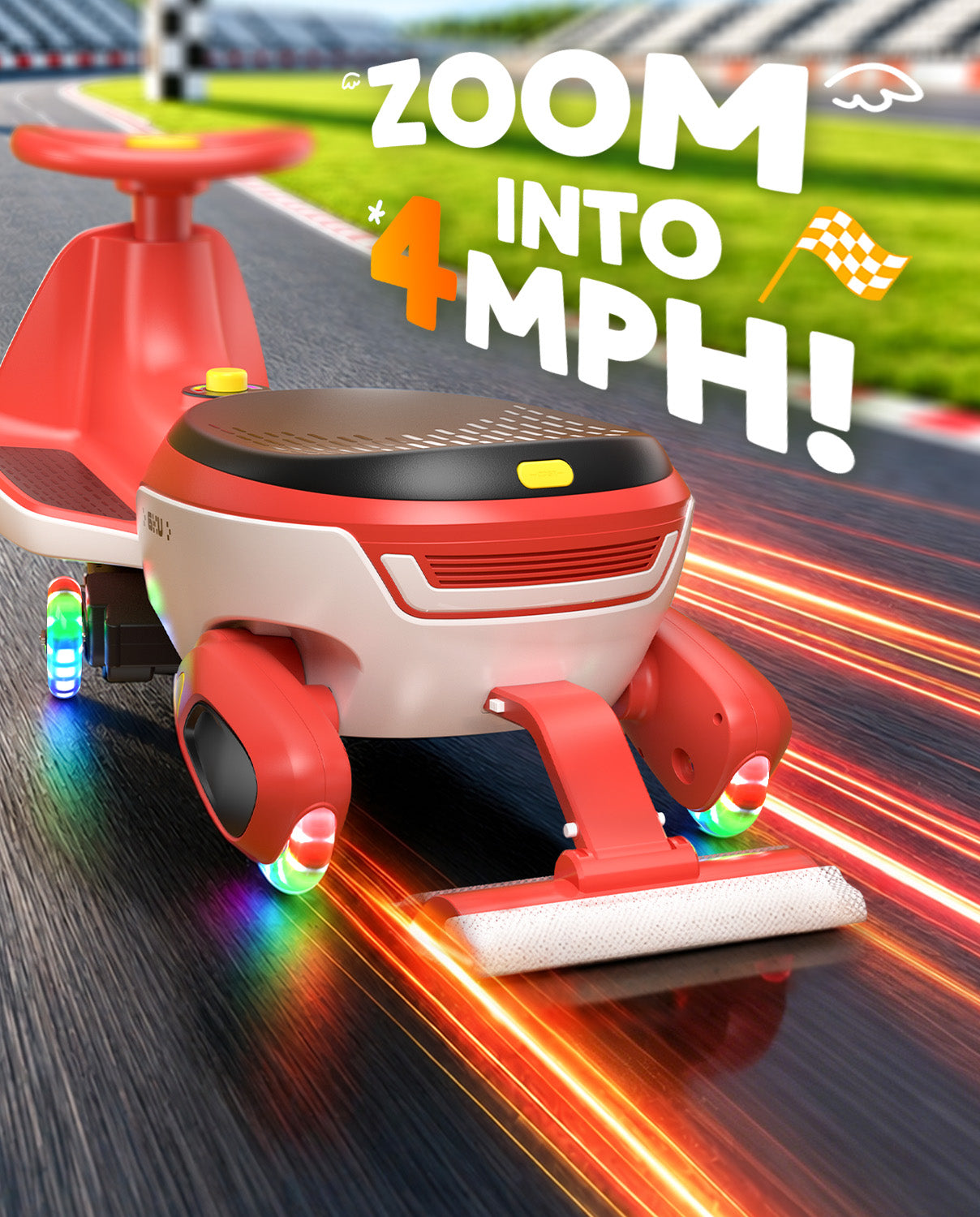 6KU Momo 11 Pro Electric Wiggle Car