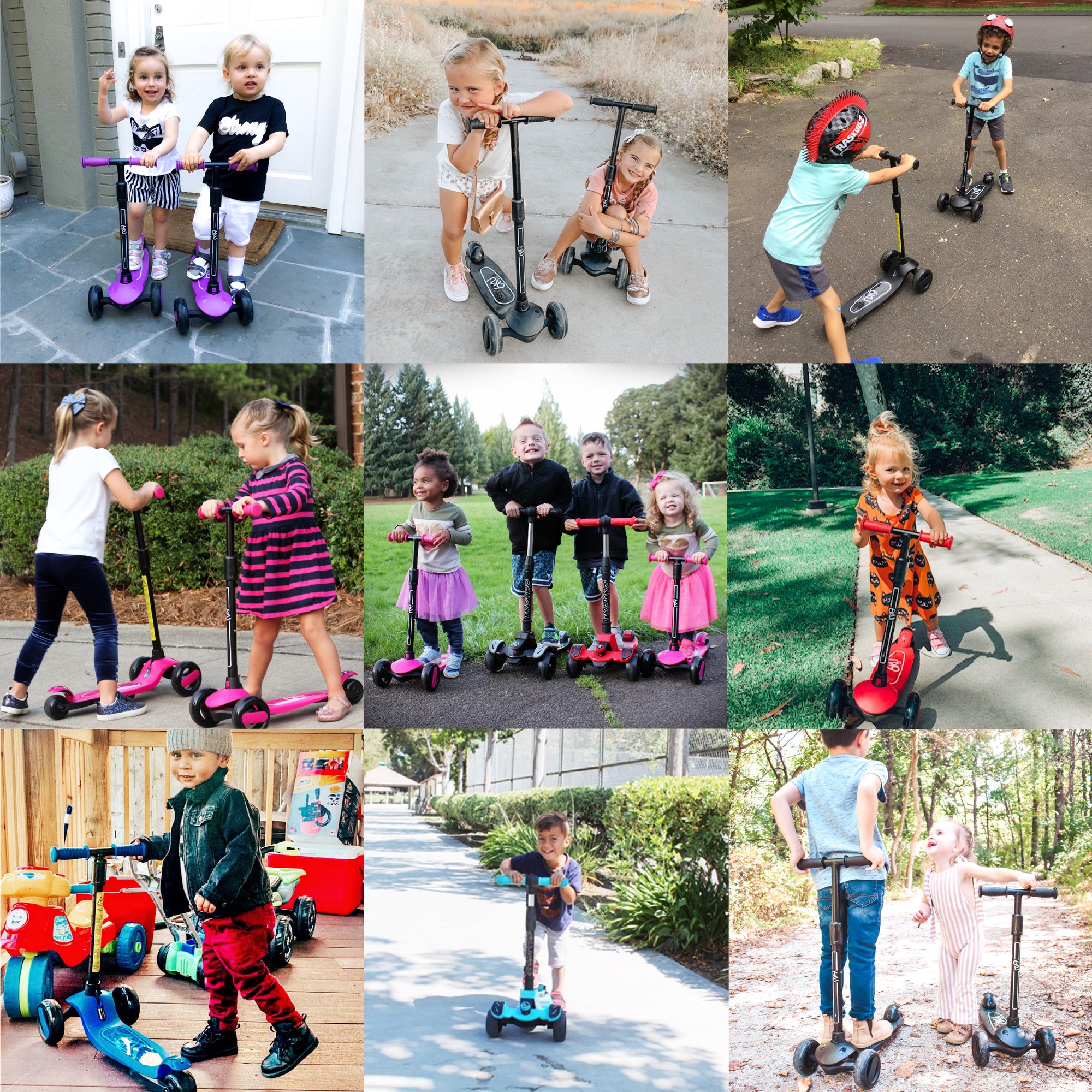 6KU Kick Scooter for 3-8 years old - 6KU Bikes